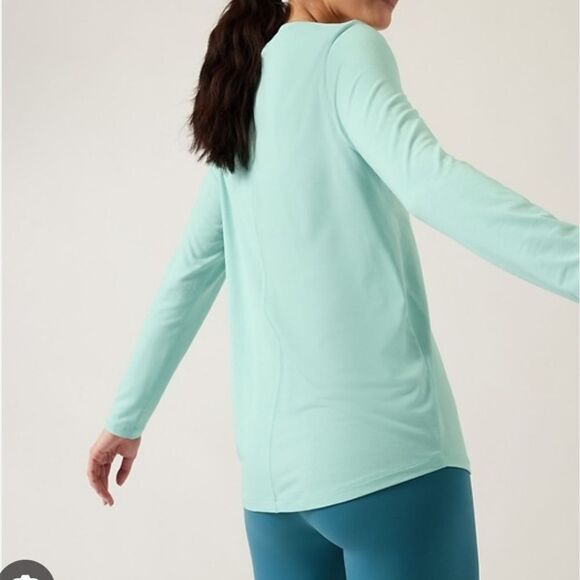 Athleta Stratus II Top Mint - Picture 2 of 2
